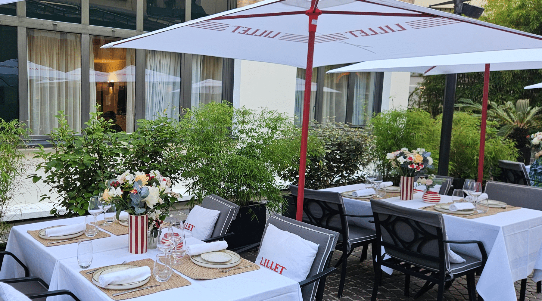 Le Jardin du Marais et Lillet signent une terrasse d&rsquo;été chic et conviviale